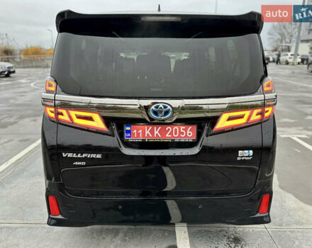 Черный Тойота Веллфаир, объемом двигателя 2.5 л и пробегом 92 тыс. км за 39000 $, фото 5 на Automoto.ua
