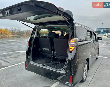 Черный Тойота Веллфаир, объемом двигателя 2.5 л и пробегом 92 тыс. км за 39000 $, фото 34 на Automoto.ua