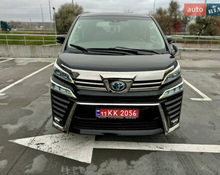Черный Тойота Веллфаир, объемом двигателя 2.5 л и пробегом 92 тыс. км за 39000 $, фото 1 на Automoto.ua