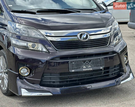 Фиолетовый Тойота Веллфаир, объемом двигателя 2.4 л и пробегом 77 тыс. км за 17600 $, фото 6 на Automoto.ua