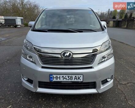 Серый Тойота Веллфаир, объемом двигателя 2.4 л и пробегом 91 тыс. км за 18500 $, фото 5 на Automoto.ua