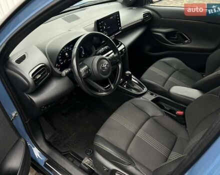 Синий Тойота Yaris Cross, объемом двигателя 1.49 л и пробегом 62 тыс. км за 27500 $, фото 21 на Automoto.ua