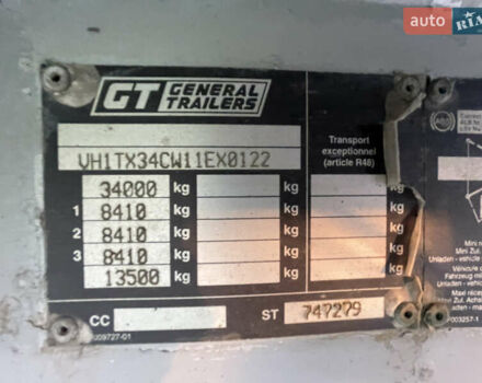 Трейлор TCS 2001 у Рівному на Automoto.ua Сірий Трейлор TCS, об'ємом двигуна 0 л та пробігом 120 тис. км за 15500 $, фото 24 на Automoto.ua
