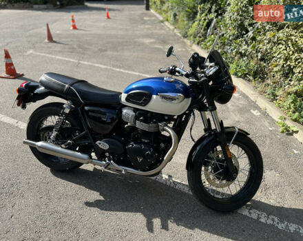 Черный Триумф Бонневиль, объемом двигателя 0.9 л и пробегом 1 тыс. км за 10900 $, фото 1 на Automoto.ua