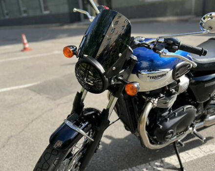Черный Триумф Бонневиль, объемом двигателя 0.9 л и пробегом 1 тыс. км за 10900 $, фото 13 на Automoto.ua