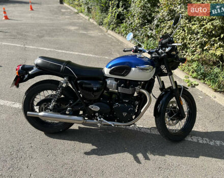 Черный Триумф Бонневиль, объемом двигателя 0.9 л и пробегом 1 тыс. км за 10900 $, фото 2 на Automoto.ua