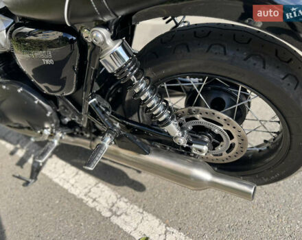 Черный Триумф Бонневиль, объемом двигателя 0.9 л и пробегом 1 тыс. км за 10900 $, фото 42 на Automoto.ua
