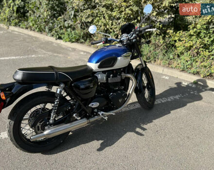 Черный Триумф Бонневиль, объемом двигателя 0.9 л и пробегом 1 тыс. км за 10900 $, фото 3 на Automoto.ua