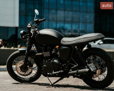 Серый Триумф Бонневиль, объемом двигателя 0.87 л и пробегом 30 тыс. км за 6900 $, фото 35 на Automoto.ua