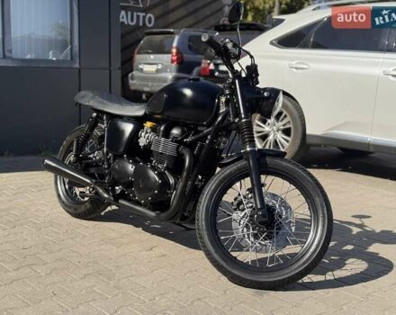 Серый Триумф Бонневиль, объемом двигателя 0.87 л и пробегом 30 тыс. км за 6900 $, фото 1 на Automoto.ua