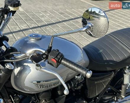 Серый Триумф Бонневиль, объемом двигателя 0.87 л и пробегом 18 тыс. км за 6300 $, фото 17 на Automoto.ua