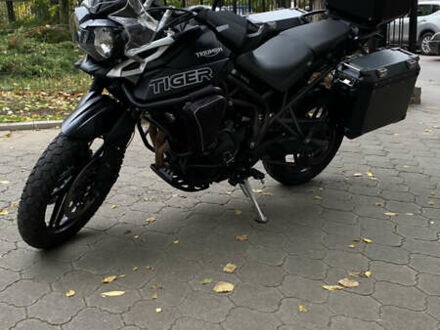 Триумф Тигр 2019 в Одессе на Automoto.ua Черный Триумф Тигр, объемом двигателя 0.8 л и пробегом 19 тыс. км за 10000 $, фото 1 на Automoto.ua