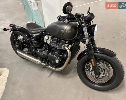 Черный Триумф Bobber, объемом двигателя 0 л и пробегом 2 тыс. км за 18000 $, фото 15 на Automoto.ua