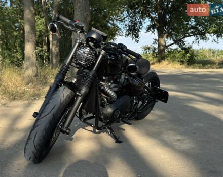 Черный Триумф Bobber, объемом двигателя 1.2 л и пробегом 5 тыс. км за 20000 $, фото 5 на Automoto.ua
