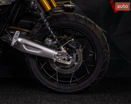 Черный Триумф Scrambler, объемом двигателя 1.2 л и пробегом 1 тыс. км за 15500 $, фото 11 на Automoto.ua