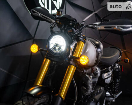 Чорний Тріумф Scrambler, об'ємом двигуна 1.2 л та пробігом 1 тис. км за 17500 $, фото 12 на Automoto.ua