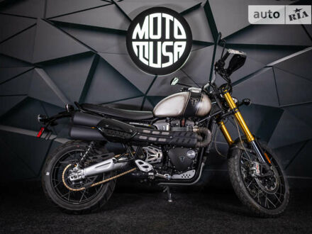 Чорний Тріумф Scrambler, об'ємом двигуна 1.2 л та пробігом 1 тис. км за 17500 $, фото 1 на Automoto.ua