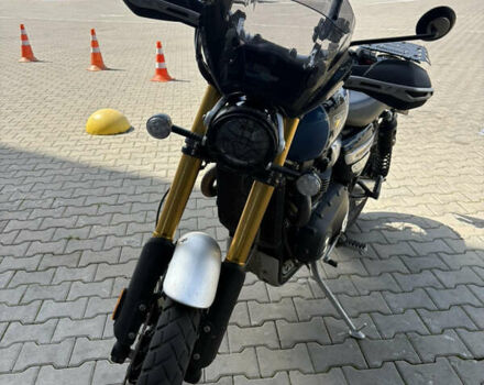 Синій Тріумф Scrambler, об'ємом двигуна 1.2 л та пробігом 10 тис. км за 14500 $, фото 5 на Automoto.ua