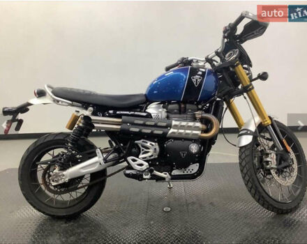 Синій Тріумф Scrambler, об'ємом двигуна 1.2 л та пробігом 10 тис. км за 14500 $, фото 10 на Automoto.ua
