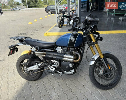 Синій Тріумф Scrambler, об'ємом двигуна 1.2 л та пробігом 10 тис. км за 14500 $, фото 3 на Automoto.ua