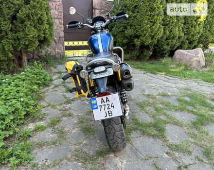 Синий Триумф Scrambler, объемом двигателя 0 л и пробегом 20 тыс. км за 13500 $, фото 6 на Automoto.ua