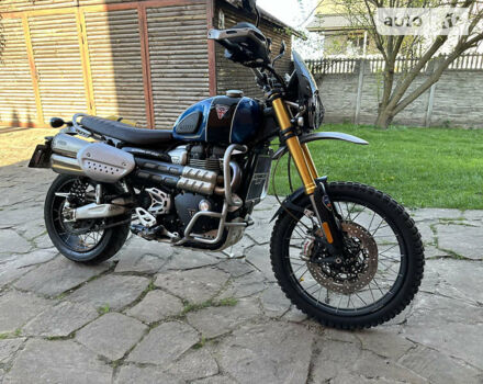 Синий Триумф Scrambler, объемом двигателя 0 л и пробегом 20 тыс. км за 13500 $, фото 9 на Automoto.ua