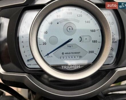 Зелений Тріумф Scrambler, об'ємом двигуна 1.2 л та пробігом 26 тис. км за 12900 $, фото 11 на Automoto.ua