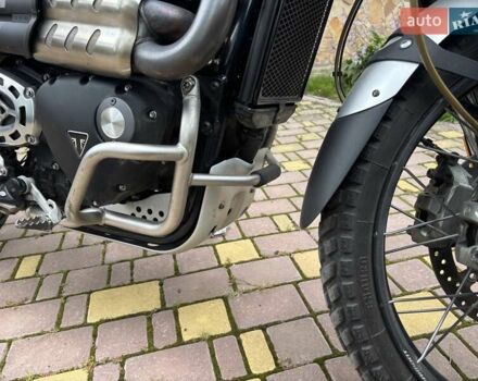 Зелений Тріумф Scrambler, об'ємом двигуна 1.2 л та пробігом 26 тис. км за 12900 $, фото 5 на Automoto.ua