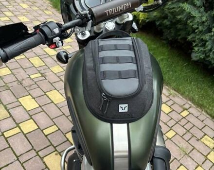 Зелений Тріумф Scrambler, об'ємом двигуна 1.2 л та пробігом 26 тис. км за 12900 $, фото 6 на Automoto.ua