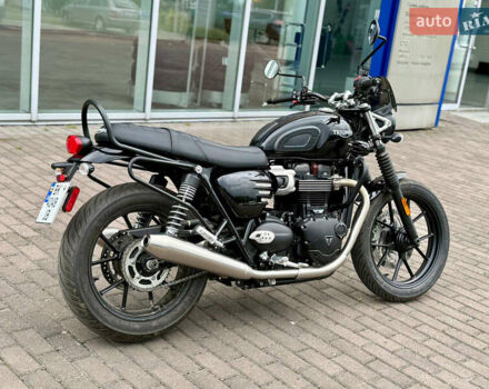 Чорний Тріумф Speed Twin, об'ємом двигуна 0.9 л та пробігом 1 тис. км за 12500 $, фото 3 на Automoto.ua