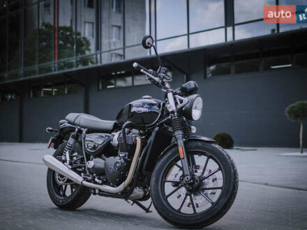 Триумф Speed Twin 2023 в Львове на Automoto.ua Черный Триумф Speed Twin, объемом двигателя 0.9 л и пробегом 1 тыс. км за 8500 $, фото 1 на Automoto.ua