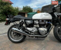 Белый Триумф Thruxton, объемом двигателя 1.2 л и пробегом 22 тыс. км за 12000 $, фото 12 на Automoto.ua