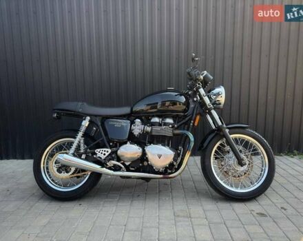Черный Триумф Thruxton, объемом двигателя 0 л и пробегом 37 тыс. км за 7300 $, фото 8 на Automoto.ua