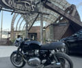 Черный Триумф Thruxton, объемом двигателя 1.2 л и пробегом 11 тыс. км за 9999 $, фото 1 на Automoto.ua