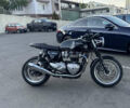 Черный Триумф Thruxton, объемом двигателя 1.2 л и пробегом 11 тыс. км за 9999 $, фото 11 на Automoto.ua