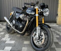 Черный Триумф Thruxton, объемом двигателя 1.2 л и пробегом 8 тыс. км за 16900 $, фото 1 на Automoto.ua