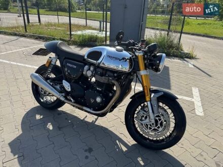 Триумф Thruxton 2023 в Киеве на Automoto.ua Триумф Thruxton, объемом двигателя 1.2 л и пробегом 4 тыс. км за 20000 $, фото 1 на Automoto.ua