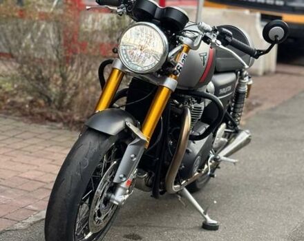 Серый Триумф Thruxton, объемом двигателя 0 л и пробегом 5 тыс. км за 16750 $, фото 7 на Automoto.ua