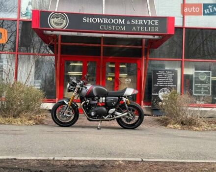 Серый Триумф Thruxton, объемом двигателя 0 л и пробегом 5 тыс. км за 16750 $, фото 13 на Automoto.ua