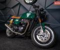 Зеленый Триумф Thruxton, объемом двигателя 0 л и пробегом 1 тыс. км за 12000 $, фото 1 на Automoto.ua