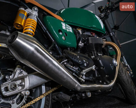 Зеленый Триумф Thruxton, объемом двигателя 0 л и пробегом 1 тыс. км за 12000 $, фото 20 на Automoto.ua