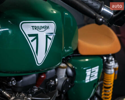 Зеленый Триумф Thruxton, объемом двигателя 0 л и пробегом 1 тыс. км за 12000 $, фото 19 на Automoto.ua