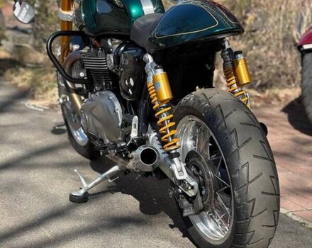 Зеленый Триумф Thruxton, объемом двигателя 0 л и пробегом 14 тыс. км за 14100 $, фото 8 на Automoto.ua