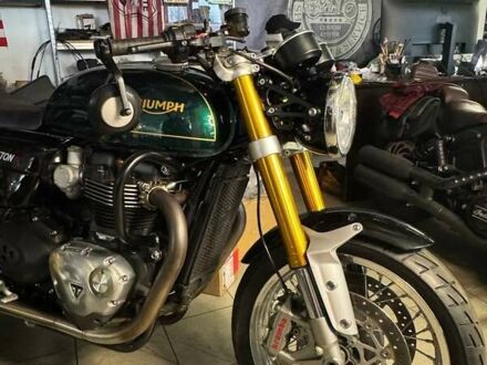 Триумф Thruxton 2016 в Киеве на Automoto.ua Зеленый Триумф Thruxton, объемом двигателя 0 л и пробегом 14 тыс. км за 14150 $, фото 1 на Automoto.ua
