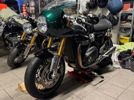 Тріумф Thruxton 2022 у Києві на Automoto.ua Зелений Тріумф Thruxton, об'ємом двигуна 0 л та пробігом 1 тис. км за 19250 $, фото 1 на Automoto.ua
