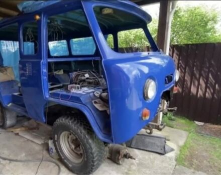 Синий УАЗ 2206, объемом двигателя 2.4 л и пробегом 60 тыс. км за 2200 $, фото 1 на Automoto.ua