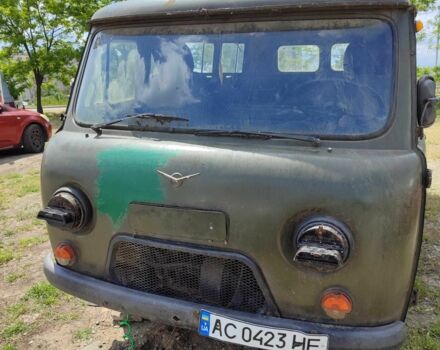 Зеленый УАЗ 2206, объемом двигателя 2.4 л и пробегом 100 тыс. км за 600 $, фото 1 на Automoto.ua
