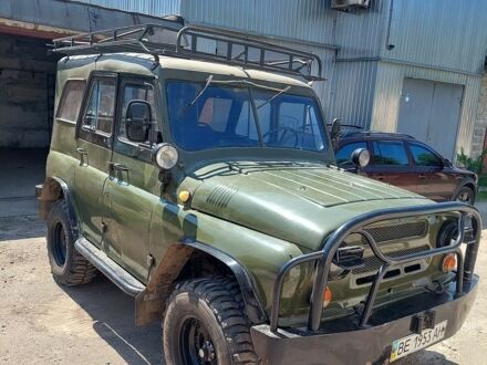 Зеленый УАЗ 3151, объемом двигателя 2.4 л и пробегом 100 тыс. км за 3300 $, фото 1 на Automoto.ua