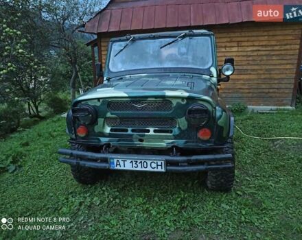 Зеленый УАЗ 31512, объемом двигателя 2.45 л и пробегом 40 тыс. км за 3500 $, фото 4 на Automoto.ua