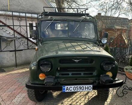 Зеленый УАЗ 31512, объемом двигателя 3 л и пробегом 14 тыс. км за 3400 $, фото 1 на Automoto.ua